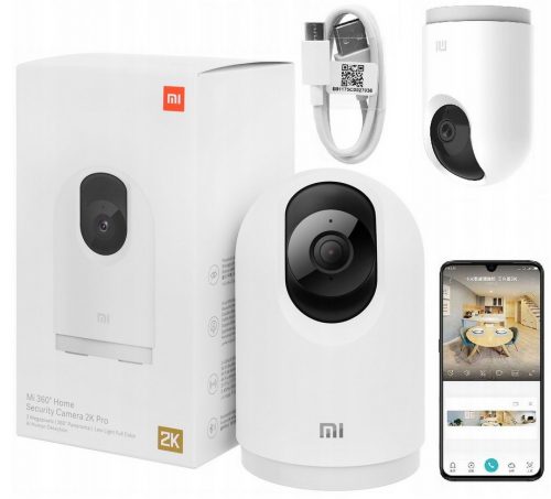 Elektromos bébiszitter gyerekeknek - Xiaomi Camera 2K Pro MI Home Security IP WiFi 360 Smart Camera Monitor