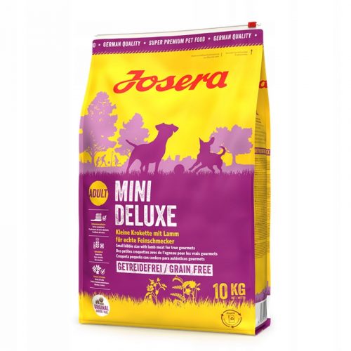  Josera Mini Deluxe 10kg-os gabonamentes táp kistestű fajtáknak