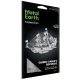  Metal Earth Iconx Queen Anne's Revenge hajó puzzle -