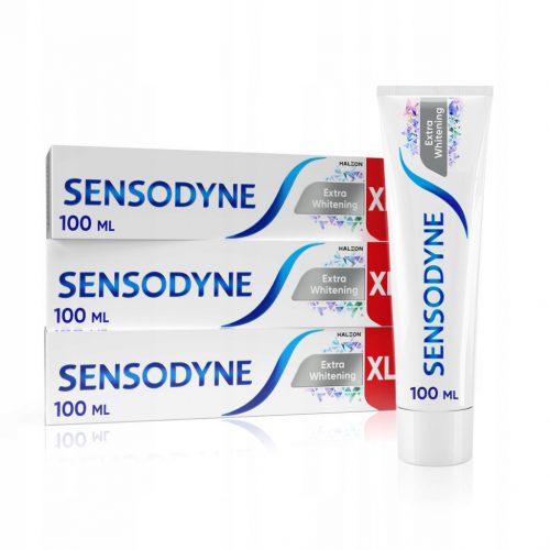  Sensodyne Extra Whitening fehérítő fogkrém 100 ml x3