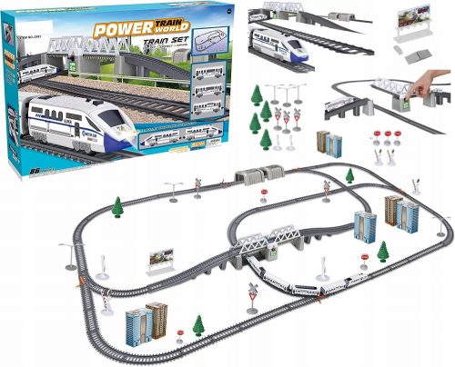  ELEKTROMOS VASÚTI VONAT MOZDON NAGY VÁNYÚ 9m.