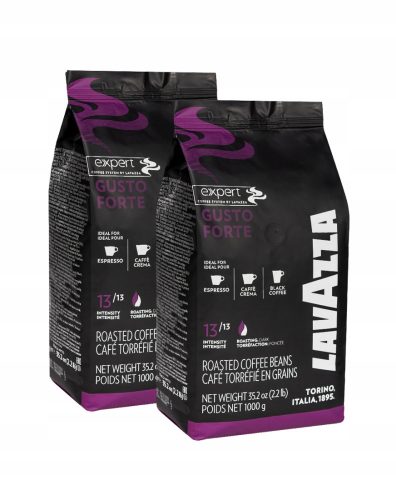 2 x Coffee Granular Lavazza szakértő Gusto Forte 1kg