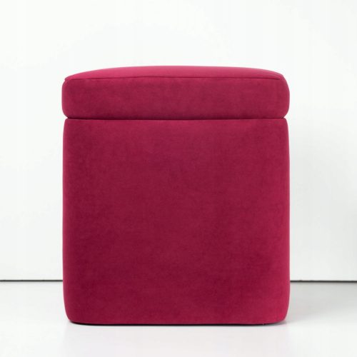 NAGY TÁROLÓ POUF 40x46 DESIGN VELOUR K0LORY