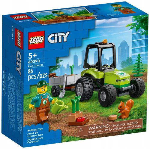  LEGO City 60390 traktor a parkban