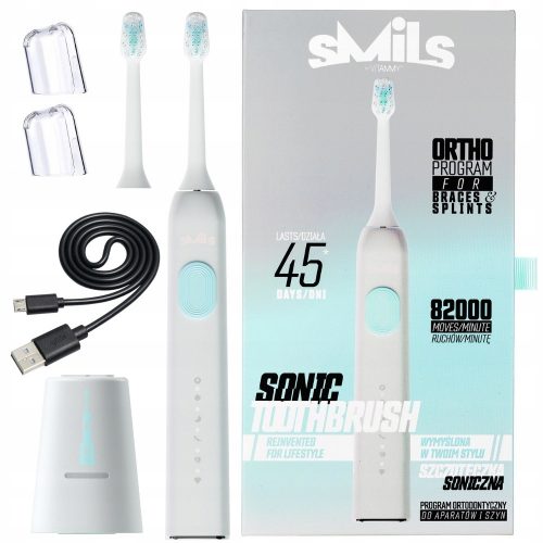  SMILS by VITAMMY Sonic Toothbrush elektromos fogkefe 5901793643793