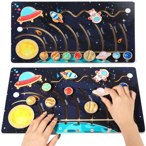  FA SOLAR SYSTEM MONTESSORI BOLYGÓK AGYJÁTÉK