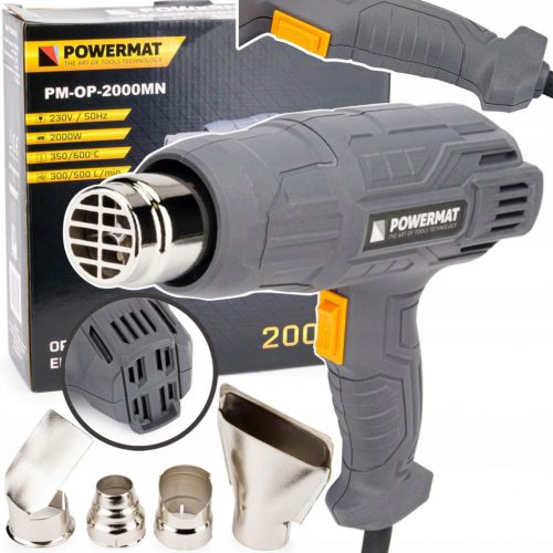  Powermat 2000 W 230 V 600 °C hőfegyver