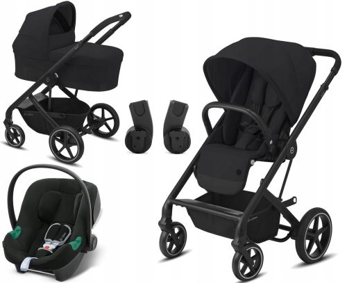  Cybex Balios S Lux BLK Deep Black 3 az 1-ben babakocsi