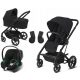  Cybex Balios S Lux BLK Deep Black 3 az 1-ben babakocsi