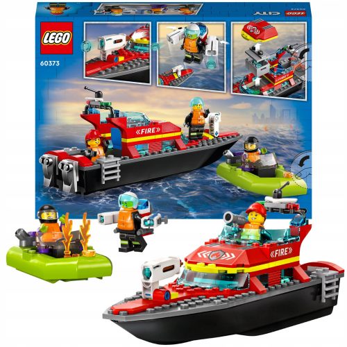  LEGO City 16699951 Járőrtégla tűzoltócsónak