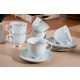 Porcelán edények - Tea és kávé felszolgálás Ćmielów Rococo Złota Linia 3604 18 db.