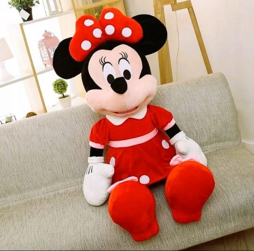  MINNIE MOUSE MASKOT NAGY ÖLELŐPÜLÖS JÁTÉK 80cm