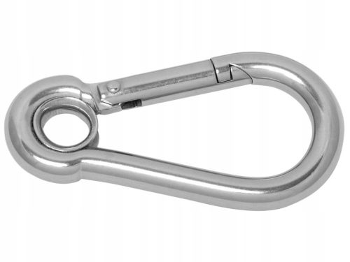  THINK-KARABINER, SAVÁLLÓ, ROZSDAMENTES, 5x50