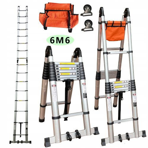 Létra 6,6 m alumínium 8-tól 150 kg-ig