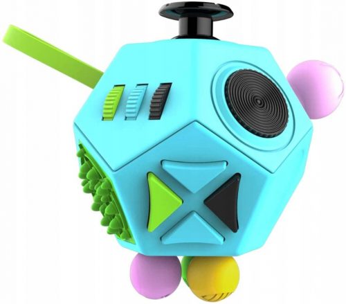  FIDGET CUBE 12 oldalas kockajáték KOcka