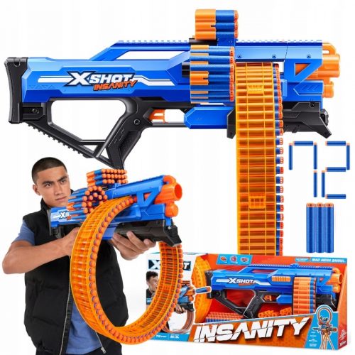  X-Shot Insanity Mad Mega Hordó 36609 + Nerf Stinger SD-1 E6972