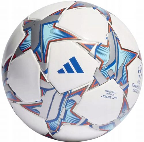 Adidas UCL Junior 290 League 23/24 futball, fehér és kék, 4-es méret