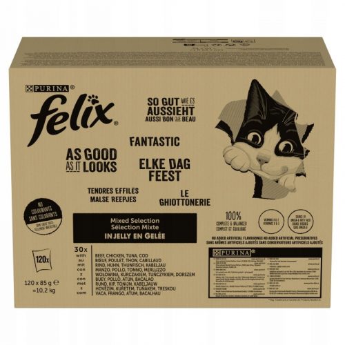  Felix nedves étel ízek keveréke 10,2 kg