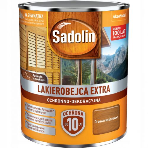  Sadolin oldószer alapú lakkpác 5 l Cseresznyefa