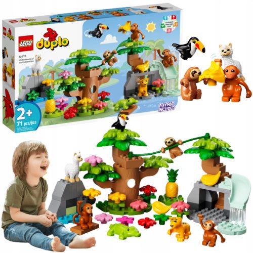 LEGO Duplo 10973 Dél-Amerika vadon élő állatai + ELEKTRONIKUS KARÁCSONYI KÁRTYA AJÁNDÉKBA