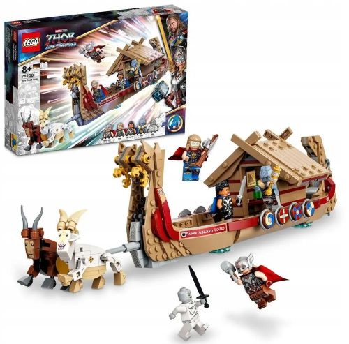  LEGO Super Heroes 76208 kecskehajó