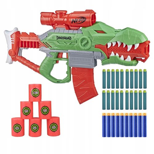  NERF DinoSquad Rex-Rampage puska + 2 egyéb termék