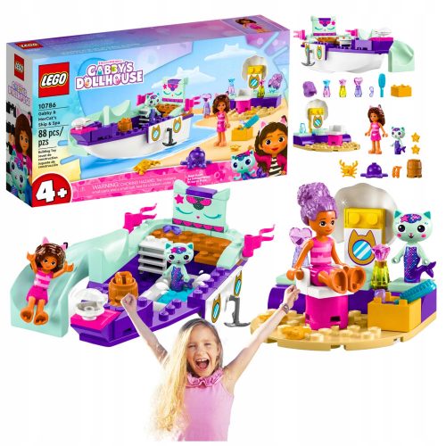  LEGO City 10786478 LEGO MERMAID BABAHÁZ MACSKAHÁZ KÉSZLET