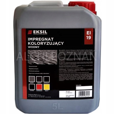 Színező impregnálás Red 5L - vizes bázisú Eksil