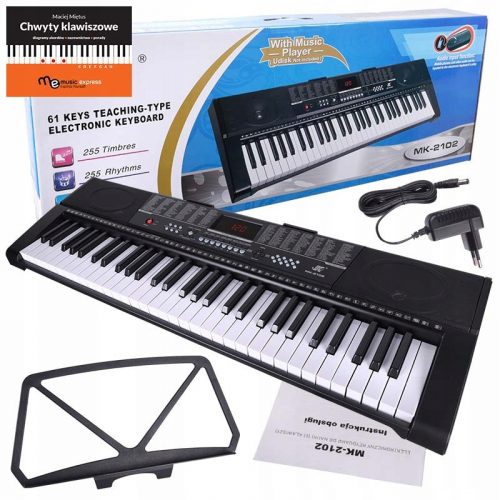  Billentyűzet Meike Keyboard MK-2102 elemes zongora tanulás