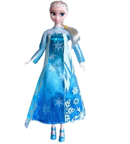  Interaktív Elsa Frozen Doll + Ofaf kiegészítők Éneklő mesejáték