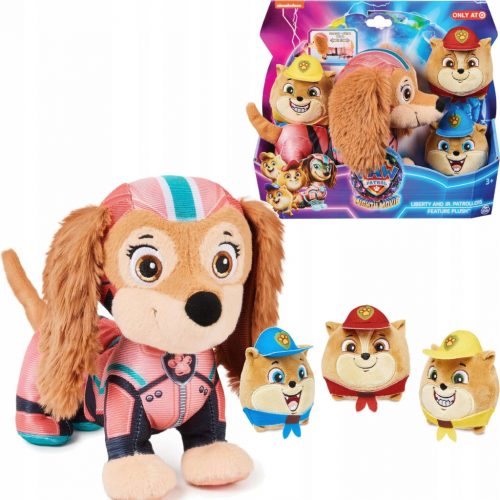  PAW Patrol Movie 2: Liberty Stuffed Animals & Poms