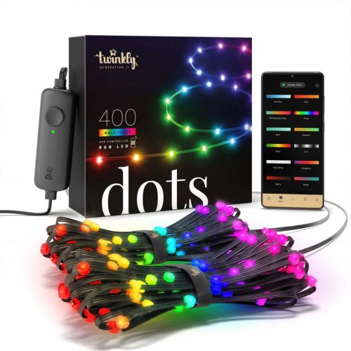  Smart Twinkly Dots 400LED RGB szalag 20m