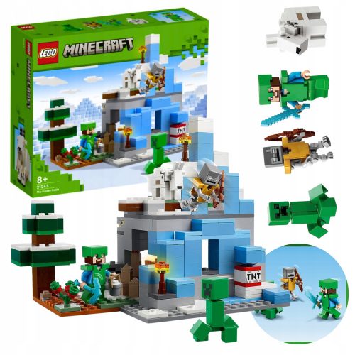  LEGO City 21246121 LEGO MINECRAFT HÓSAPKA CSÚCSOK