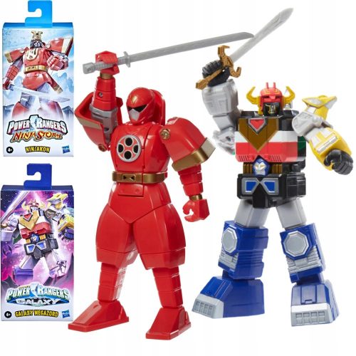  POWER RANGERS GALAXY MEGAZORD ÉS NINJAKON HASBRO FIGURINES SZETT