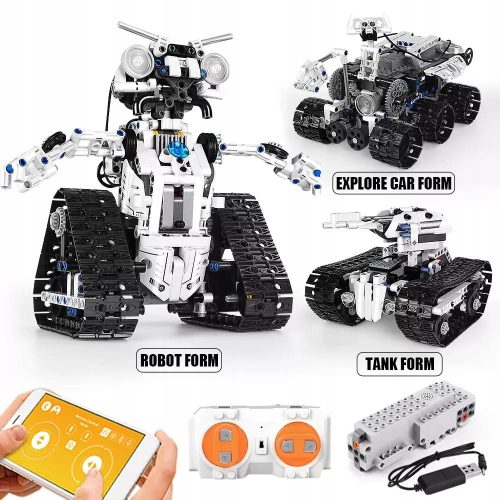  Transbot 3in1 RC Robot - Blocks 15046 MOLD KING 606 db.