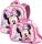  MINNIE MOUSE GYERMEK HÁTIZSÁK 3D PREMIUM DISNEY + MINNIE MOUSE KÉZTÁSKA 3D PREMIUM DISNEY TÁSKA