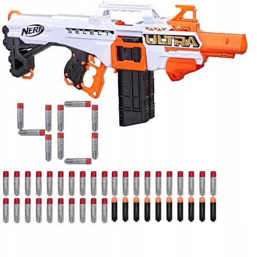  Nerf Ultra Gun Select Launcher nyilakkal F0958 + NERF AccuStrike Ultra junior patronkészlet 20 db