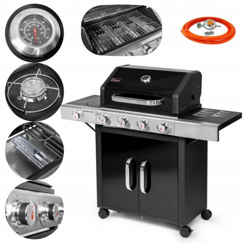 Gáz grillsütő . Activa 12 kW-os gázgrill