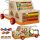  Sorter Car Wooden Blocks Car 7in1 Educational Montessori gyerekeknek