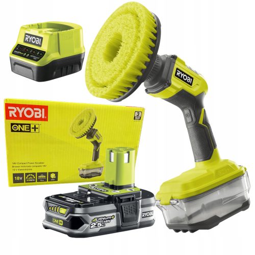  Ryobi elektromos akkus kefe + Ryobi RC18120-125 elektromos szerszámkészlet 3 db