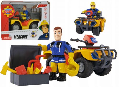  Fireman Sam figura egy Simba quadon 109257657038