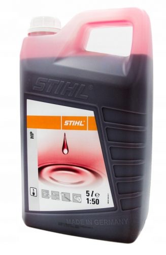 Fűnyíró olaj - Stihl HP üzemanyag keverék olaj 5 l piros