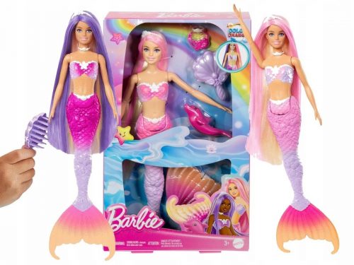  BARBIE MERMAID MALIBU BABA HOSSZÚ HAJVAL színváltó