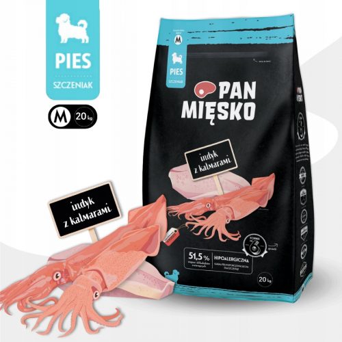  Pan Mięsko száraztáp ízek keveréke 20 kg