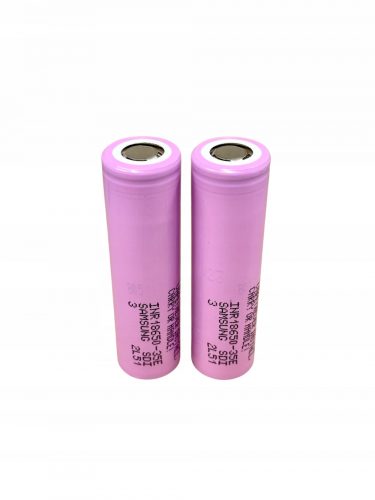  Samsung lítium-ion akkumulátor 18650 3500 mAh 2 db.