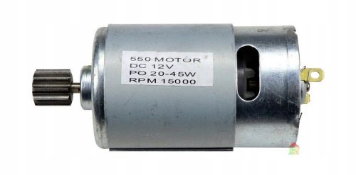  12V 45W MOTOR 15000 akkumulátoros autókhoz + kábelek 550