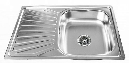 Royal Sanitary egytálos mosogató, INOX acél