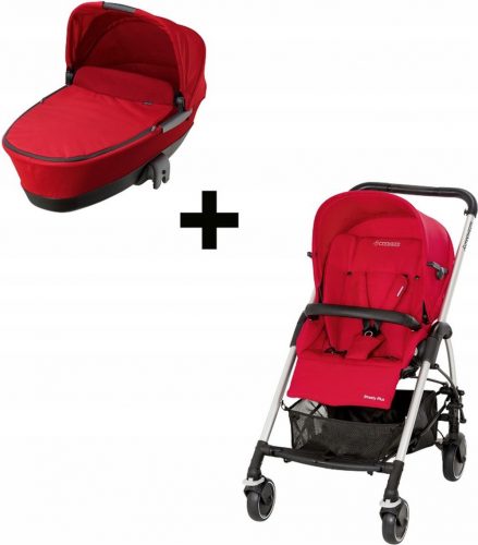  Maxi-Cosi Street Plus Travel System intenzív piros 2 az 1-ben babakocsi