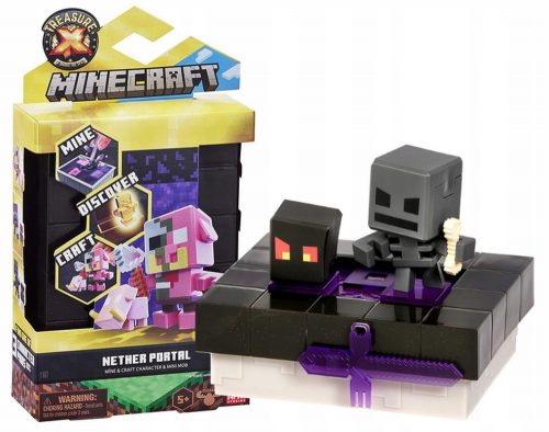  Moose Toys Treasure X Minecraft Nether Portal 41642 figura