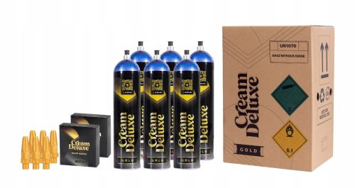 Cream Deluxe Gold 640g Krémes töltő Hatos csomag